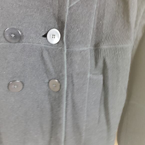 Burning Torch Cashmere Double Breasted Peacoat Sweater/Coat Size XS - Picture 5 of 12